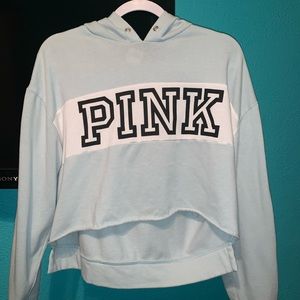 PINK Victoria’s Secret Cropped Hoodie/ Size L